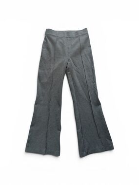SPANX Charcoal Gray Knit Flare Pants Sz.M